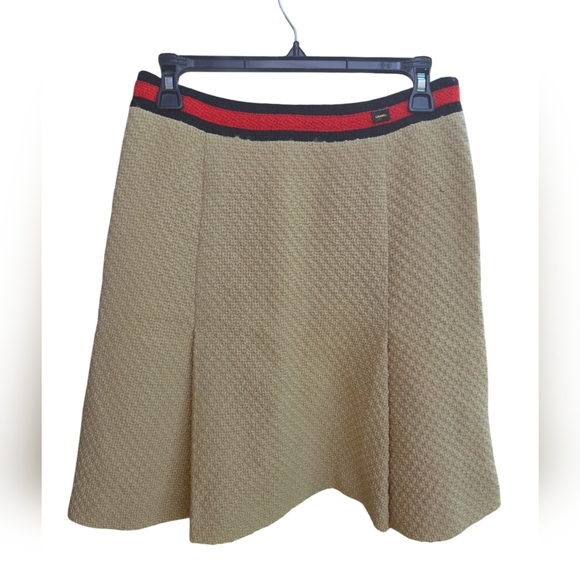 Authentic Runway CHANEL Ad Campaign Boucle Wool Tweed Suit Skirt Only  Size 38 - Picture 2 of 7